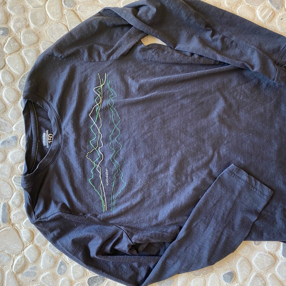 Icebreaker merino wool youth top